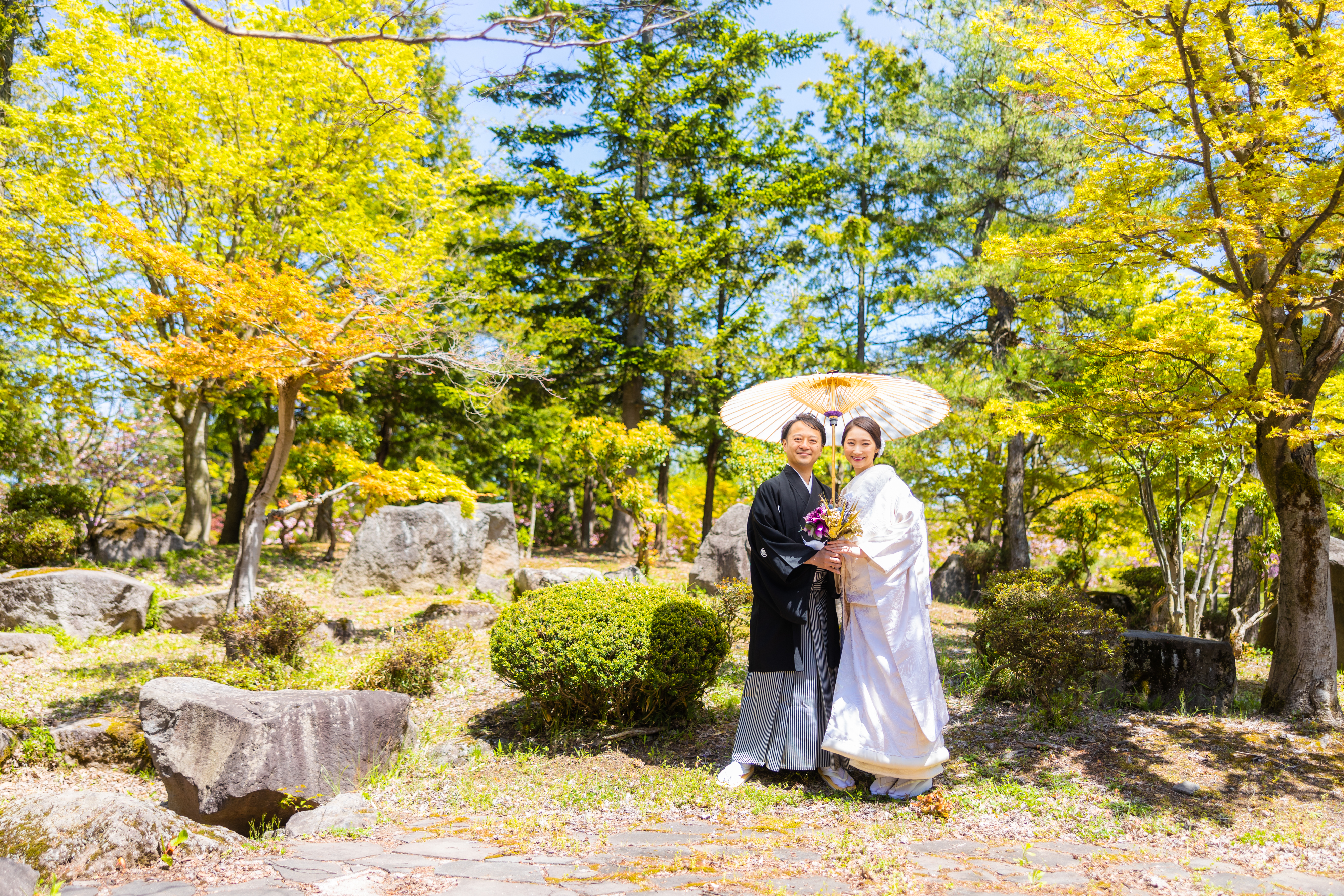 フォトウェディング_猿賀公園