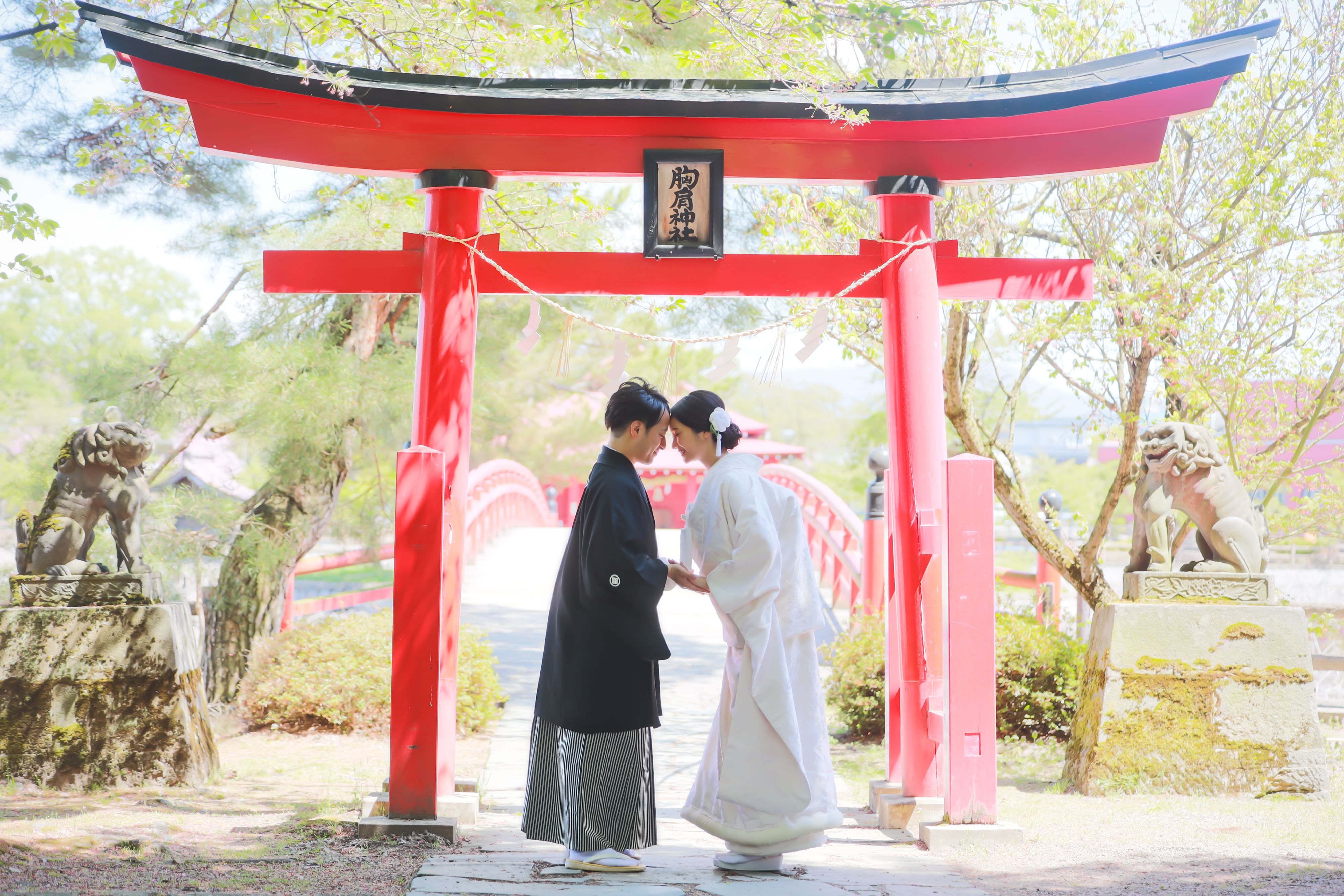 フォトウェディング_猿賀公園