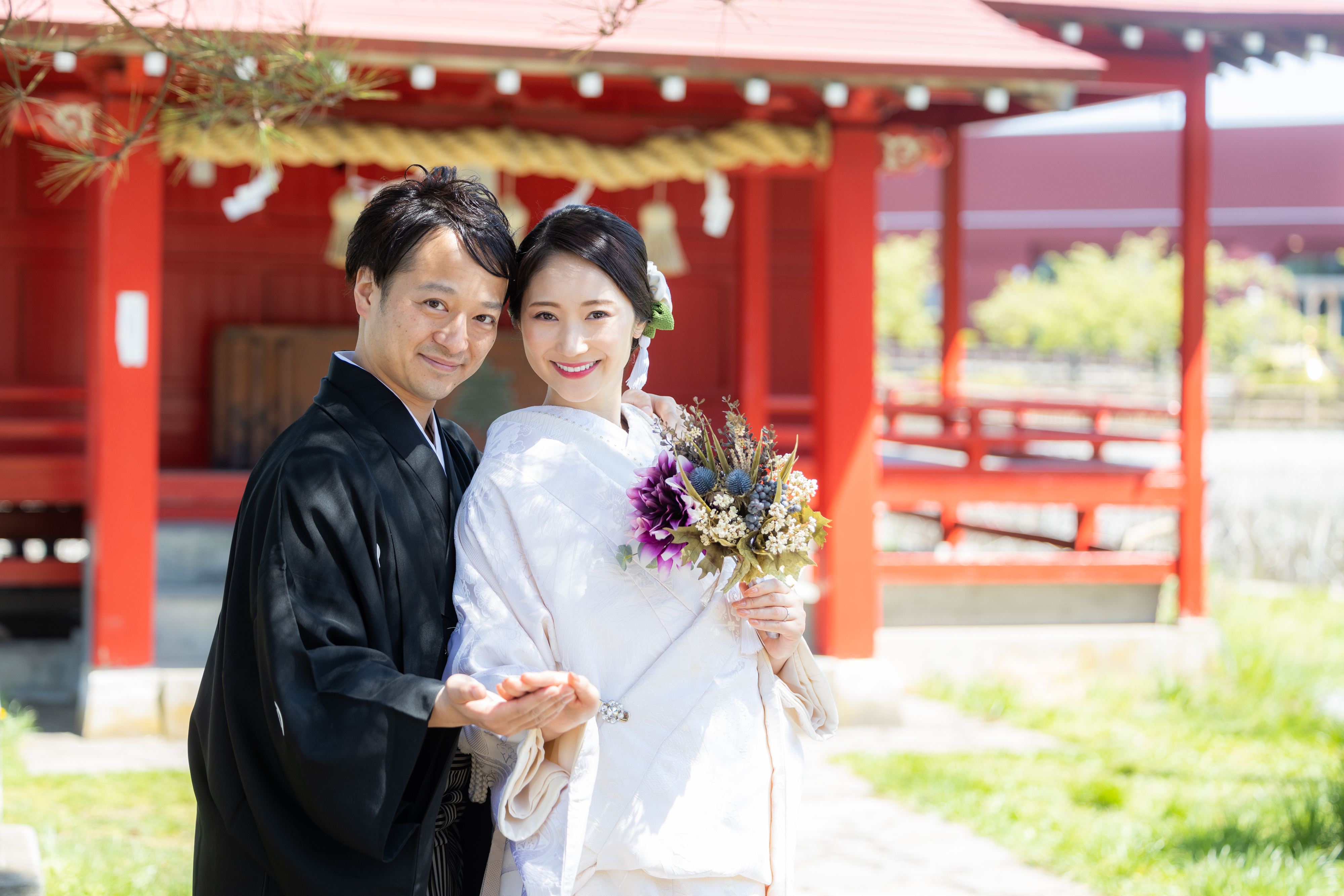 フォトウェディング_猿賀公園